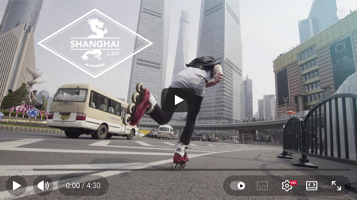 Screenshot from 'Freeskate in Shanghai 80mm' by Rollerblade